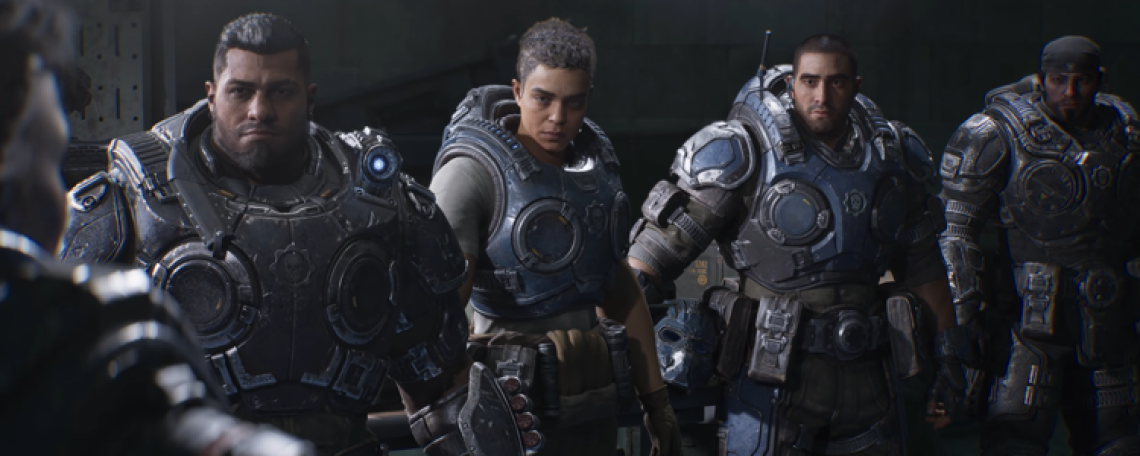 Gears of War. E-Day - The Coalition People Can Fly