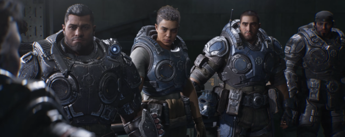 Gears of War. E-Day - The Coalition People Can Fly